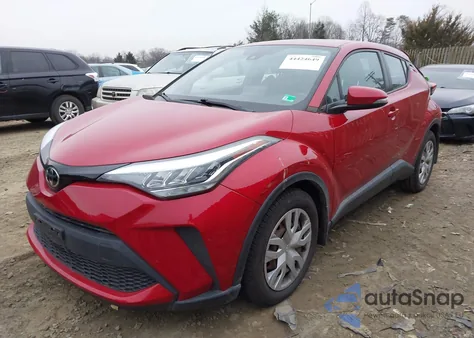 2020 Toyota C-Hr Le z USA, uszkodzony, nr VIN NMTKHMBX7LR116783